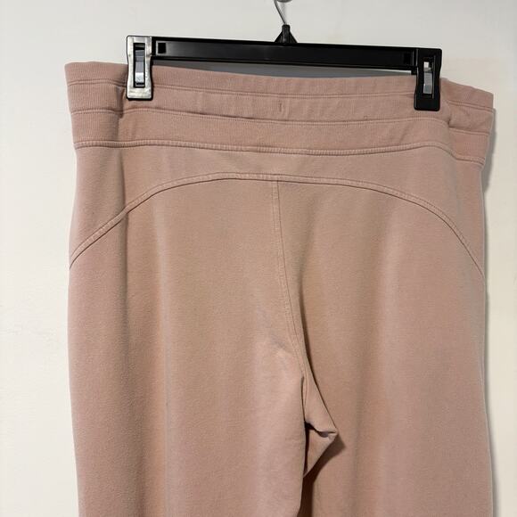 Athleta Balance Joggers Pants Women's Large Light Pink Peach Comfy Lounge - Picture 7 of 10